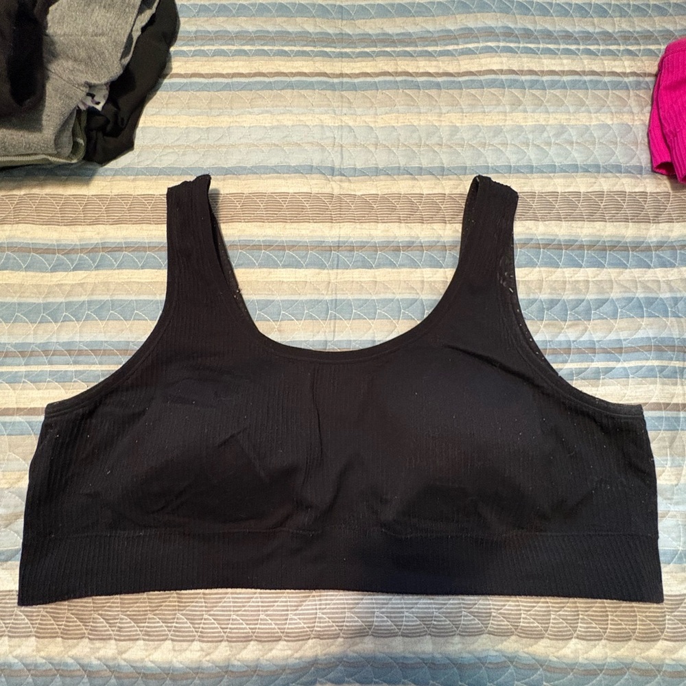 Black Seamless Comfort Bralette - Women Intimates & Sleepwear